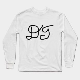 Daniel T Initials Long Sleeve T-Shirt